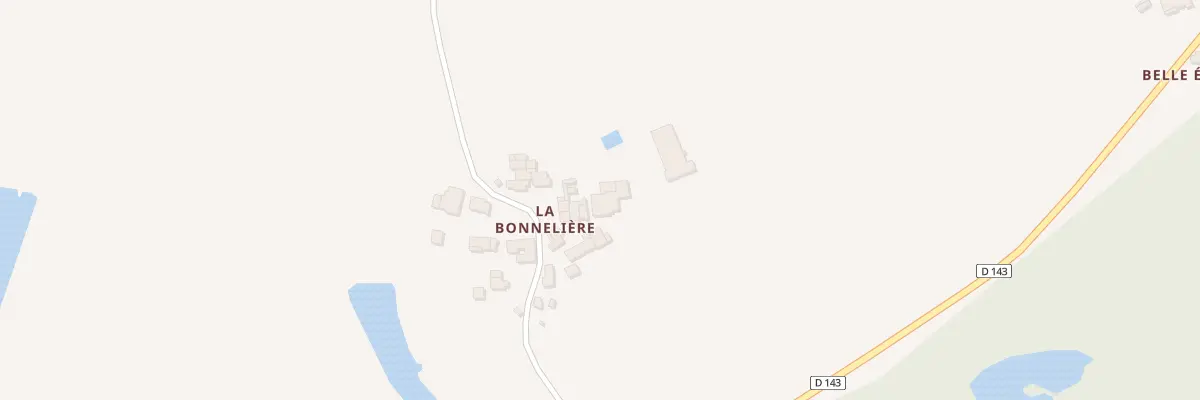 Plan du 6 La Bonnelière à Neuvy-Bouin