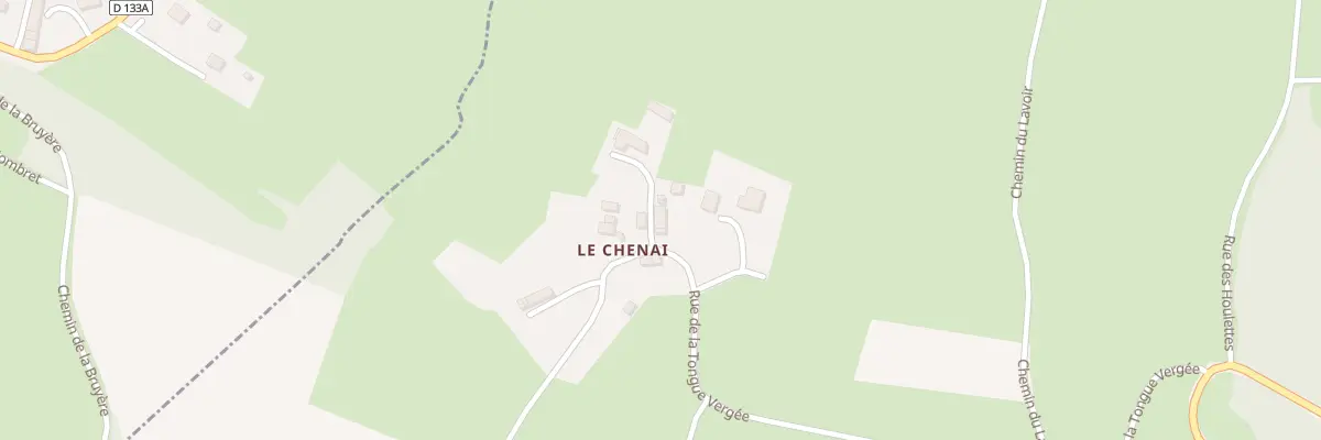 Plan du 2 Imp du Tocquet au Bô