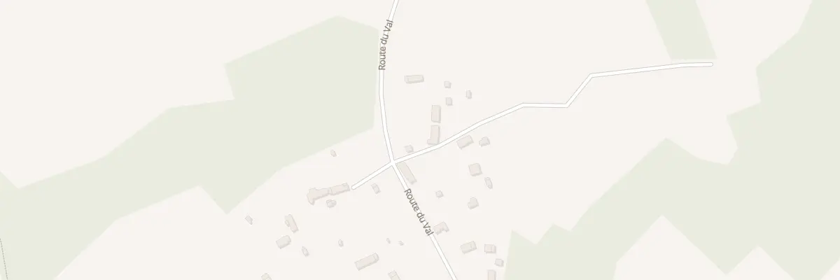 Plan du 1438 Rte du Val à Durcet