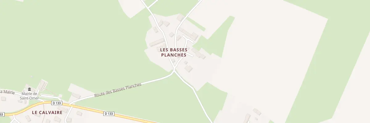 Plan du 5042B Les Basses Planches à Saint-Omer