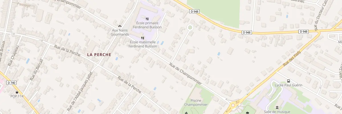 Plan du 79 Rue de Champommier à Niort