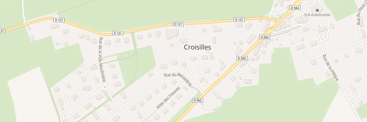 Plan du 8 Rue du Belvédère à Croisilles