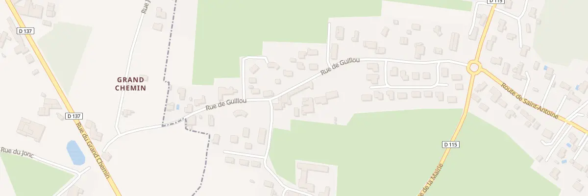 Plan du 30 Guillou à Virsac