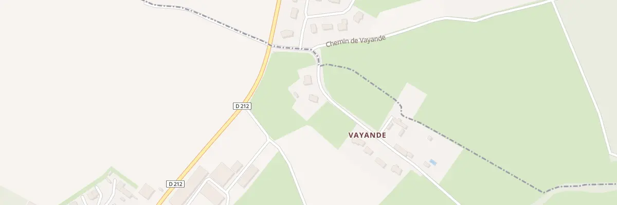 Plan du 2B Vayande à Maizet