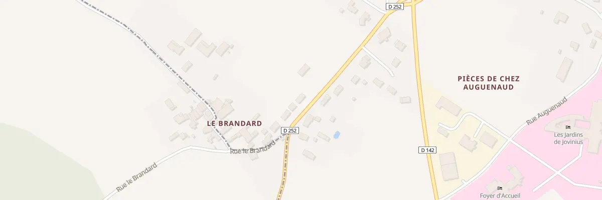 Plan du 14 Rue Champ de Beau à Saint-Martial-de-Vitaterne