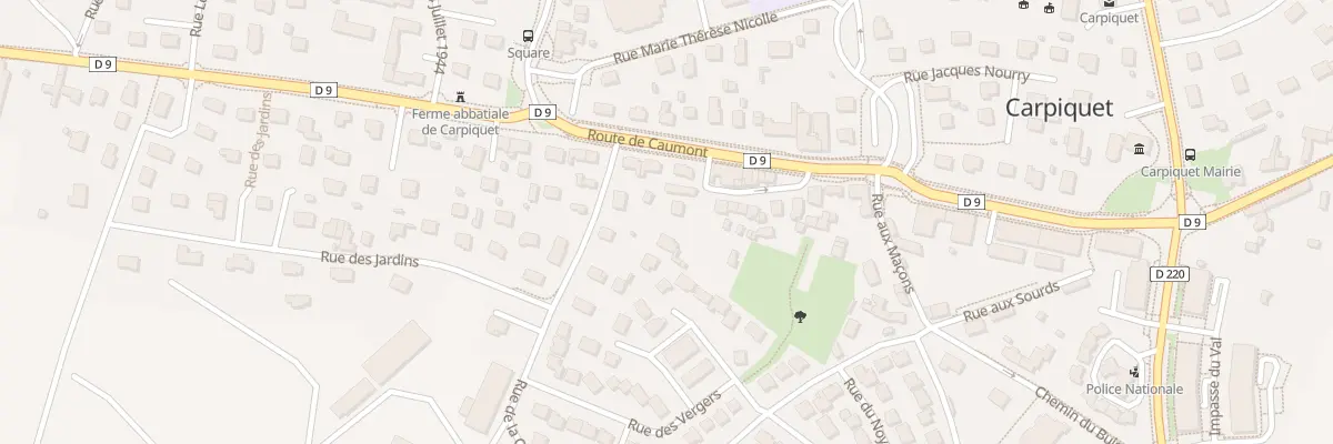 Plan du 15 Rue aux Briards à Carpiquet