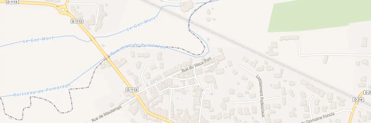 Plan du 10C Rue du Vieux Port à Castres-Gironde
