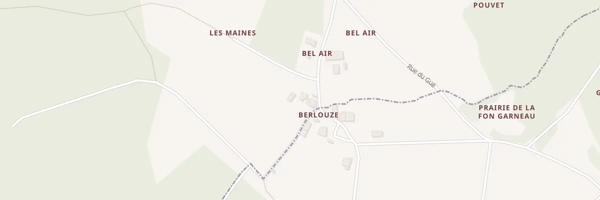 Plan du 56 Rue de Font Dormant à Villars-les-Bois