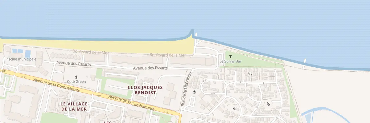 Plan du 49 Av des Essarts à Courseulles-sur-Mer