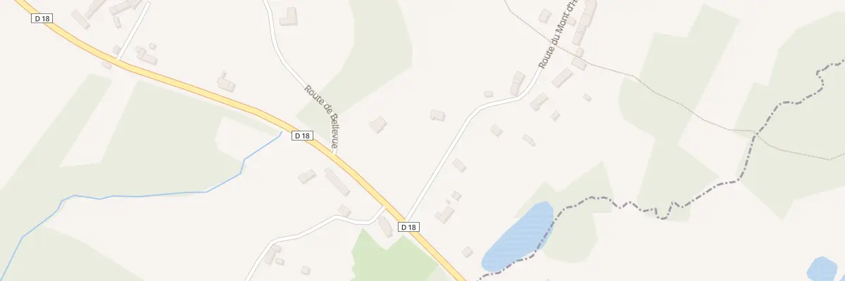 Plan du 99 Rte du Mont d’Hére à La Coulonche