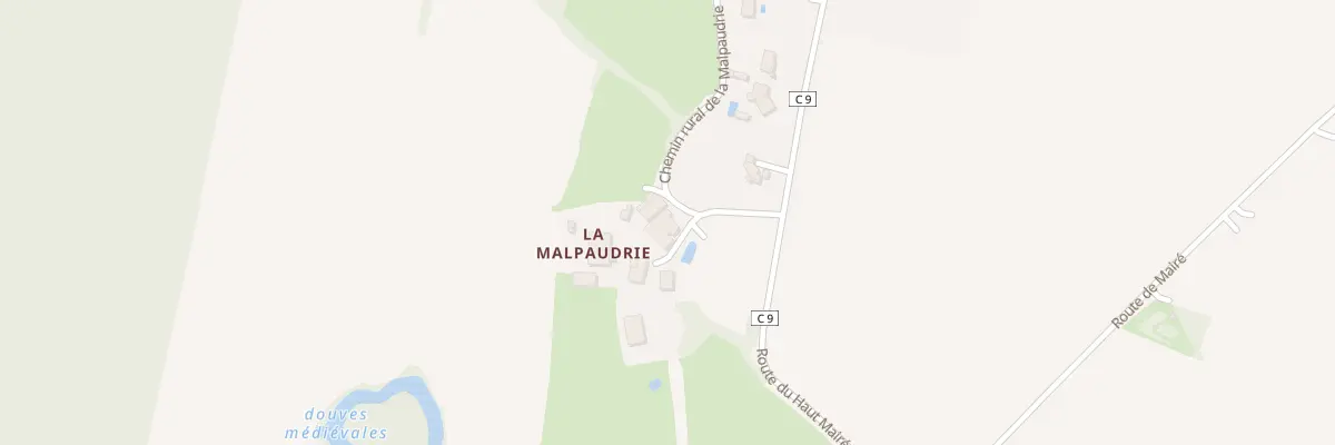 Plan du 259 Rte de Haut Maire à Aiffres