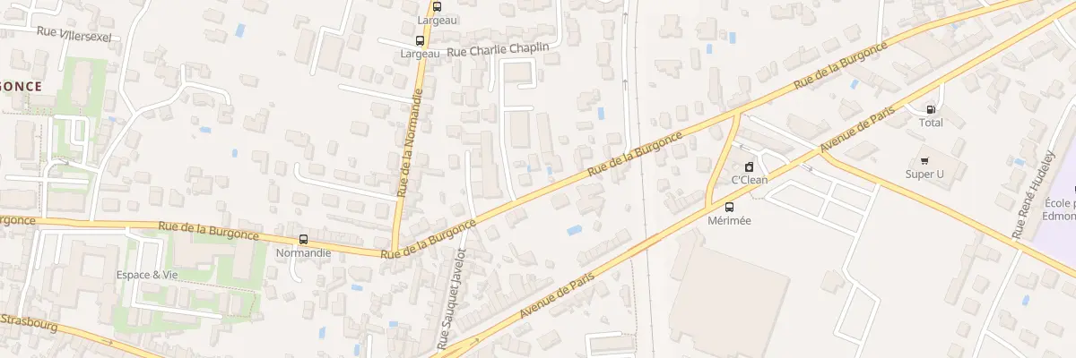 Plan du 223 Rue de la Burgonce à Niort