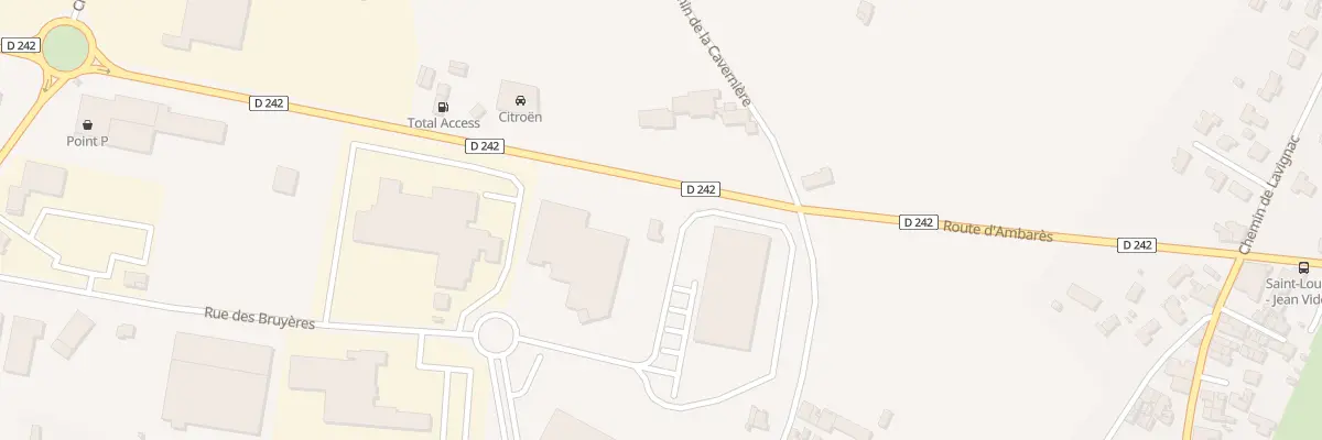 Plan du 1162 Couvertaire à Saint-Loubès