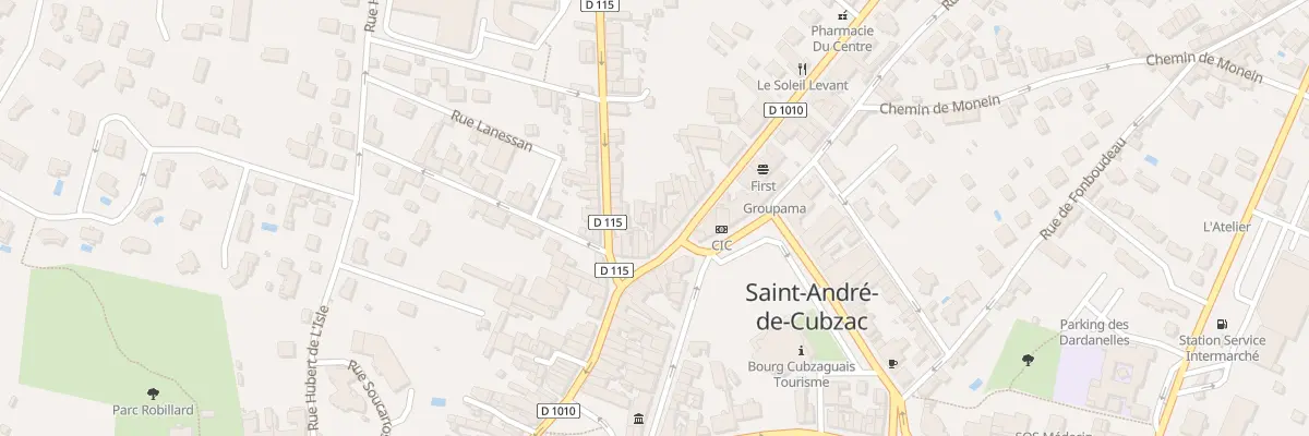 Plan du 178 Rue Nationale à Saint-André-de-Cubzac