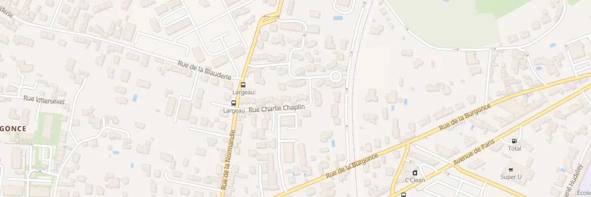 Plan du 13 Rue Charlie Chaplin à Niort