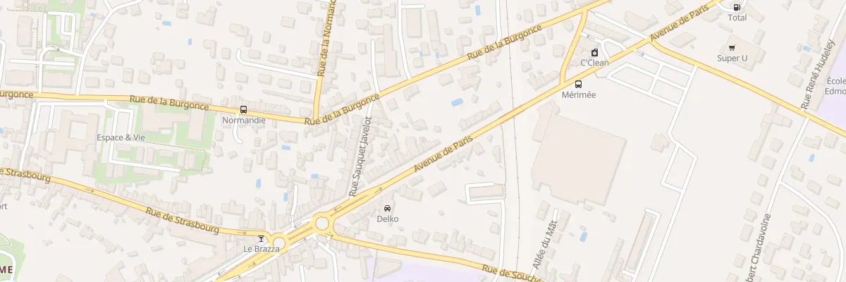 Plan du 241 Av de Paris à Niort