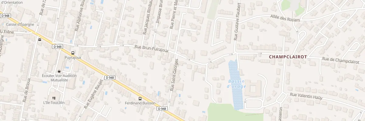 Plan du 26 Rue Saint-georges à Niort