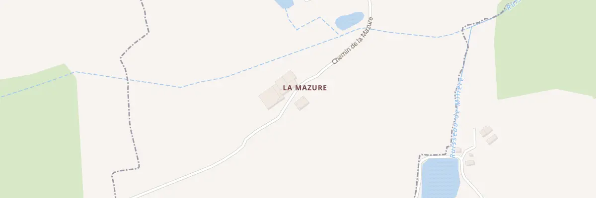 Plan du 1240 Che de la Mazure à Évron