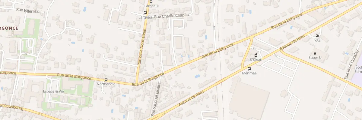 Plan du 221 Rue de la Burgonce à Niort