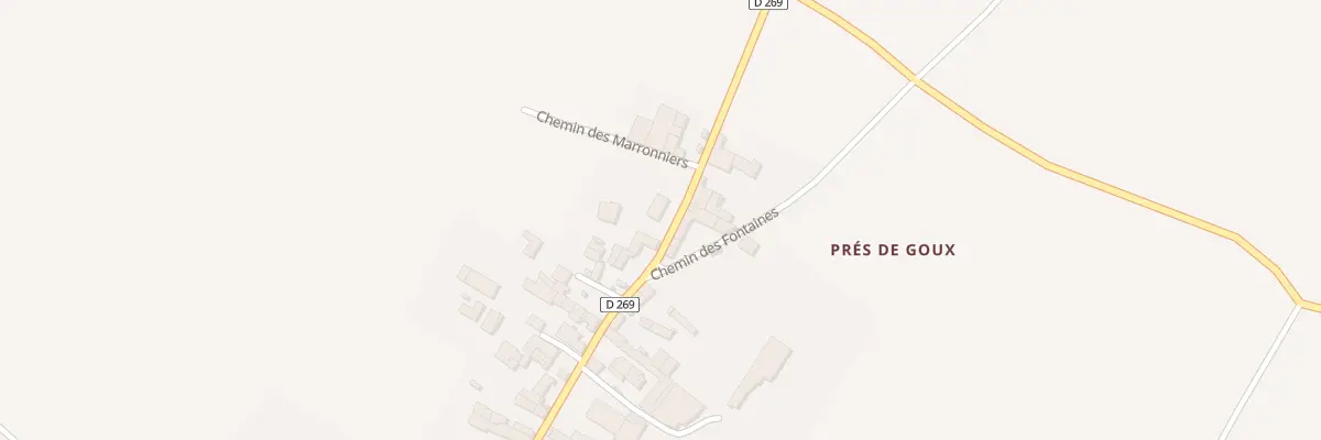 Plan du 43 Rte de Salignac à Brives-sur-Charente