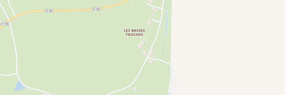 Plan du 6 Les Basses Touches à Boismé
