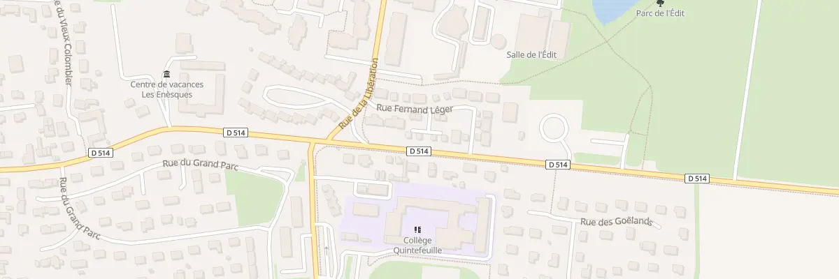 Plan du 18 Rue Fernand Léger à Courseulles-sur-Mer