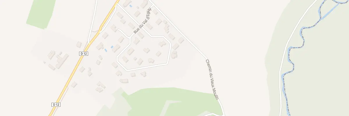 Plan du 25 Rue du Clos du Vieux Moulin à Sainte-Ouenne