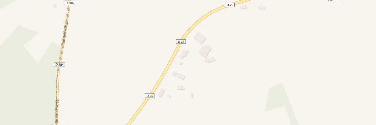 Plan du 55 Les Bourbes à La Lande-Saint-Siméon