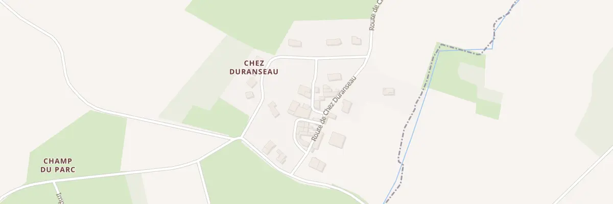 Plan du 1 Rue des Rosiers à Bercloux