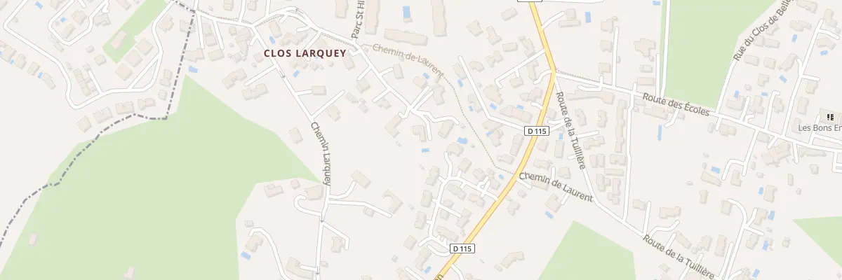 Plan du 9 Lot Clos Larquey à Fargues-Saint-Hilaire