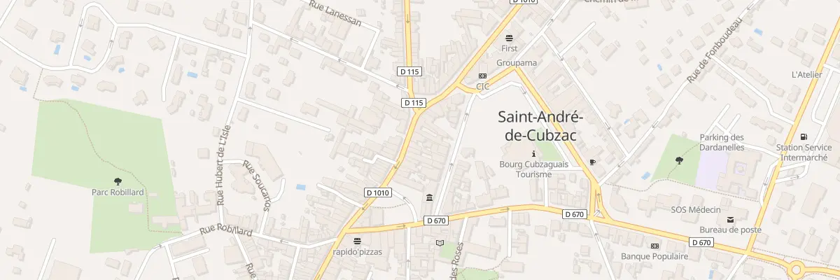 Plan du 161 Rue Nationale à Saint-André-de-Cubzac