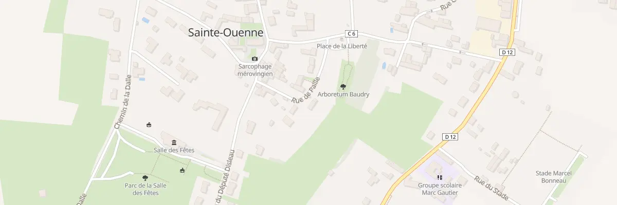 Plan du 11 Rue de Paille à Sainte-Ouenne