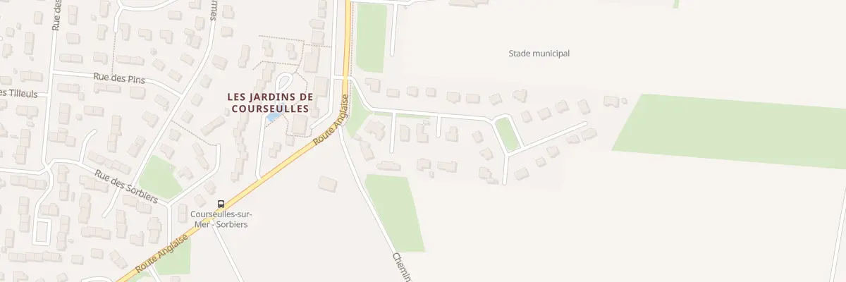 Plan du 10 Rue de la Valture à Courseulles-sur-Mer