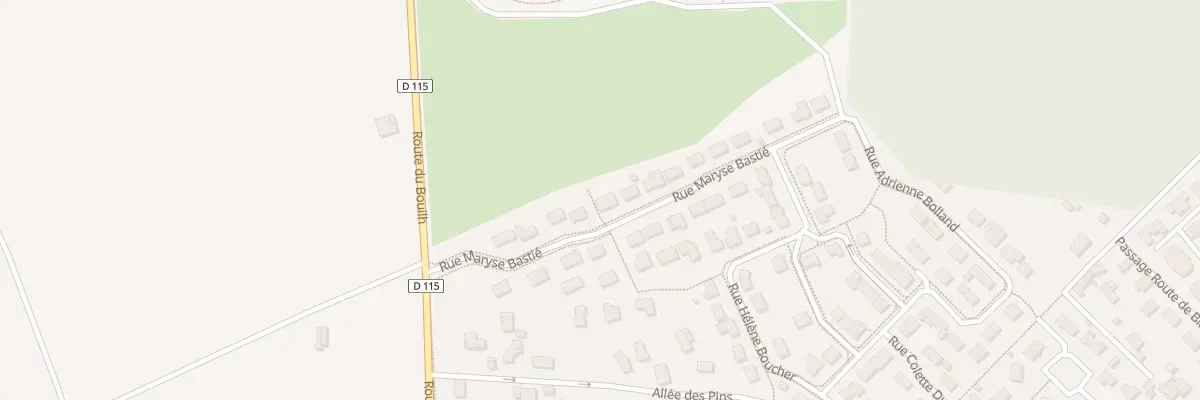 Plan du 170 Rue Maryse Bastie à Saint-André-de-Cubzac