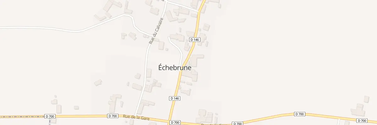 Plan du 8 Av des Tilleuls à Échebrune