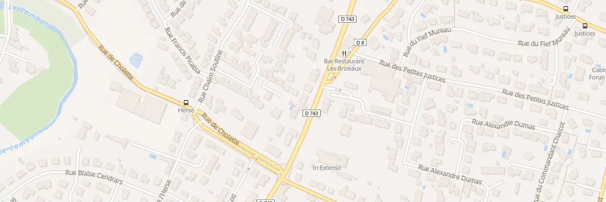 Plan du 227 Rue du Mal Leclerc à Niort
