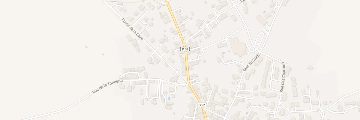 Plan du 1 Rte du Porage à Étriché