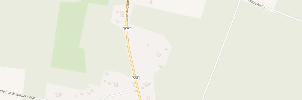 Plan du 805 Rte de Canenx à Maillères