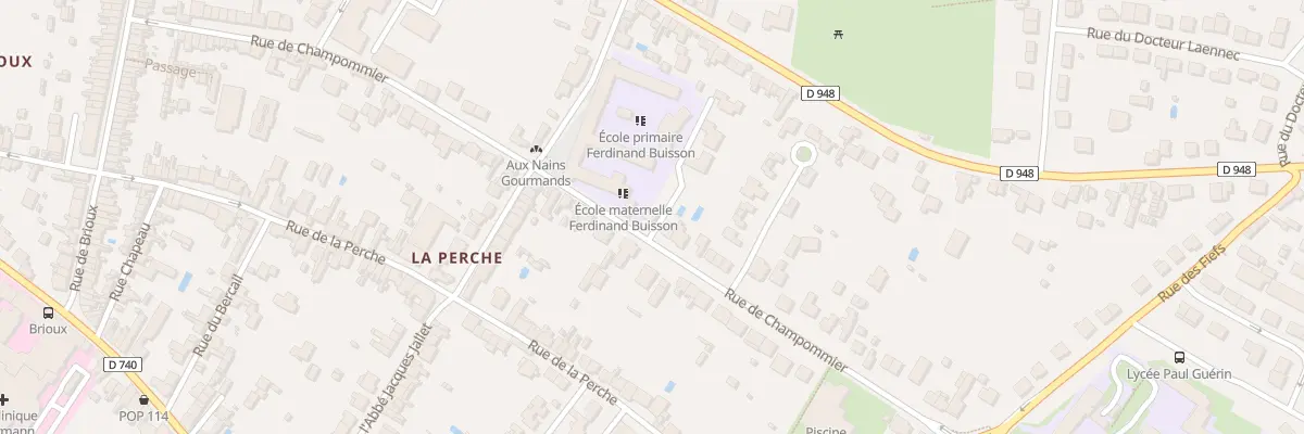 Plan du 67 Rue de Champommier à Niort