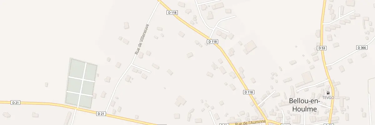 Plan du 31 Rue Chevalier du Merle à Bellou-en-Houlme