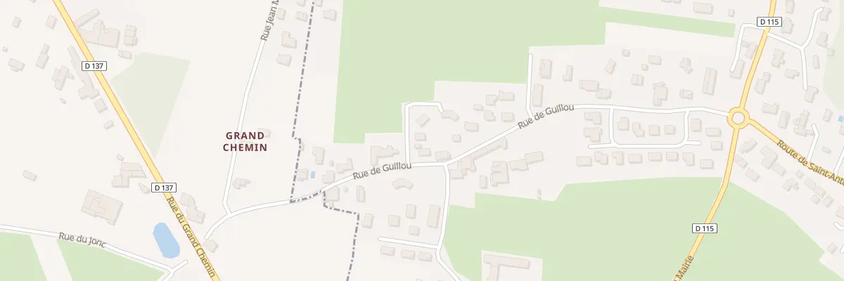 Plan du 6B Guillou à Virsac