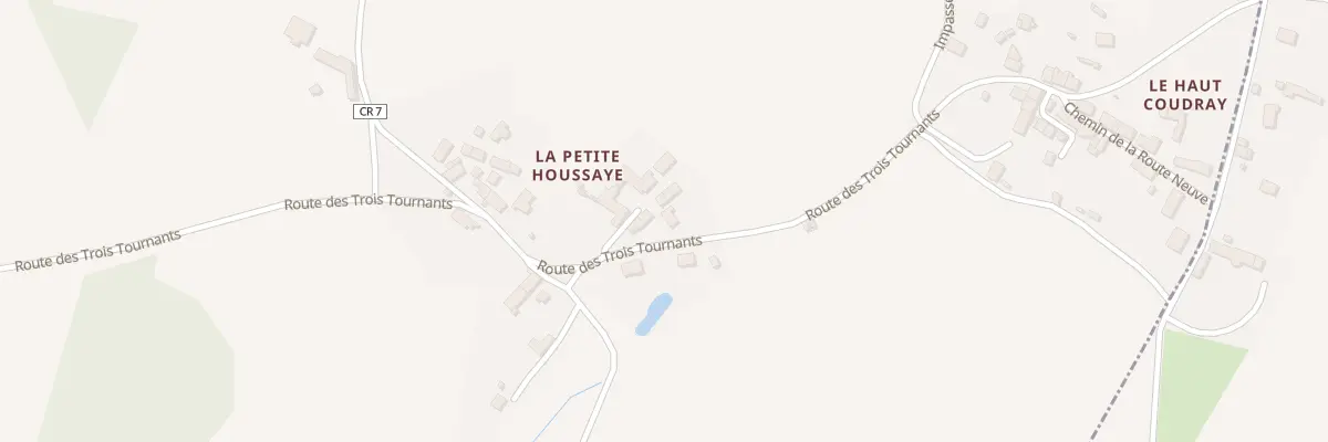 Plan du 2813 Rte des Trois Tournants à Rives d’Andaine