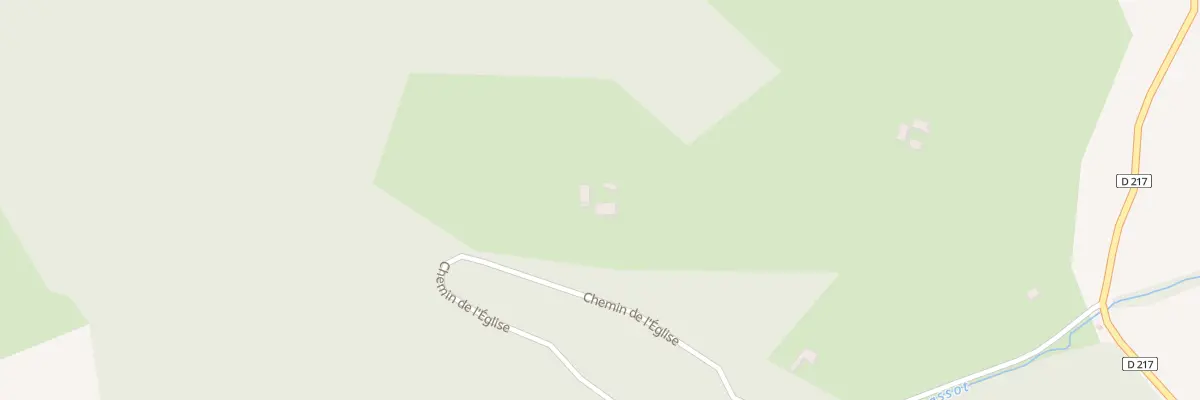 Plan de Che de l’Eglise à Saint-Faust