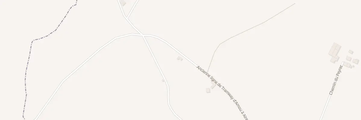 Plan du 2275 Che de Labourdette à Urgons