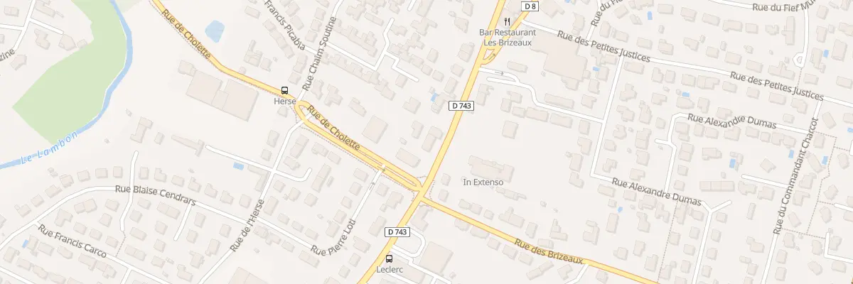 Plan du 221 Rue du Mal Leclerc à Niort