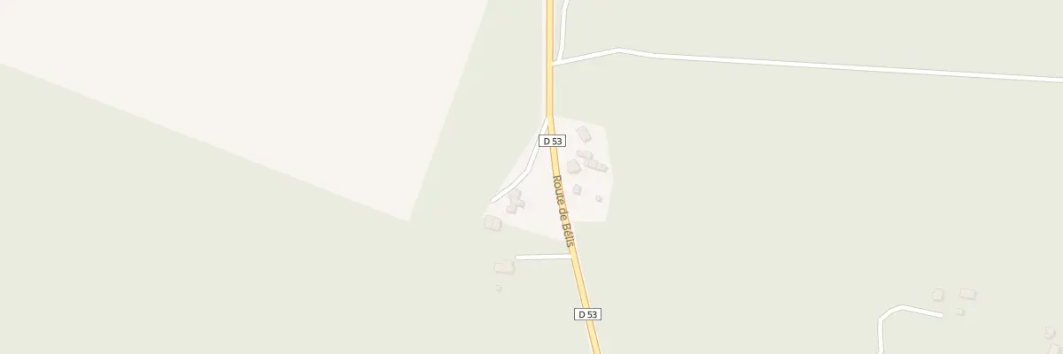 Plan du 523 Rte de Belis à Maillères
