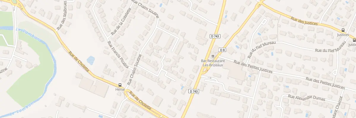 Plan du 21 Rue Gustav Klimt à Niort