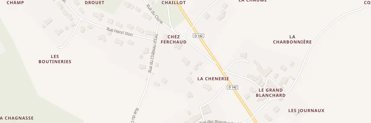 Plan du 7 Rue du Clone à Clam