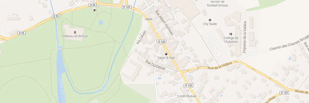 Plan du 12A Rue Louis Moron à Brissac Loire Aubance