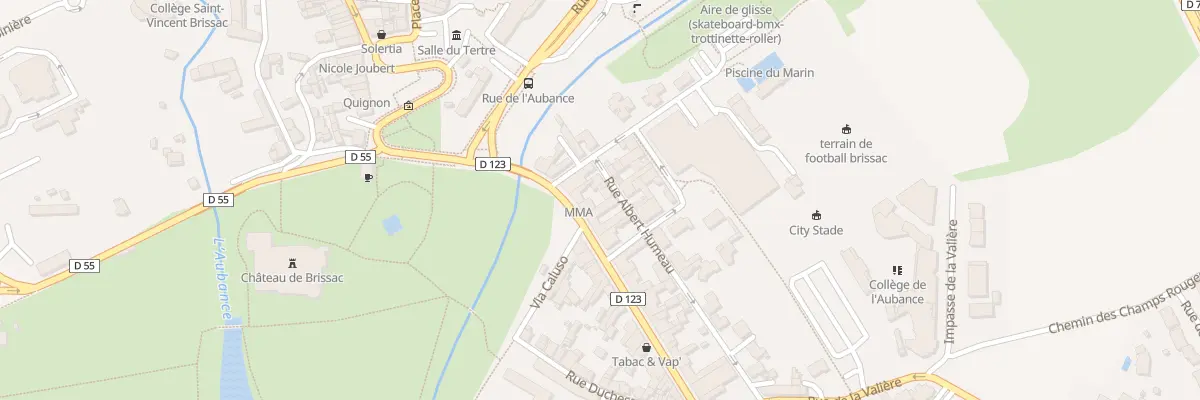Plan du 11 Rue Louis Moron à Brissac Loire Aubance